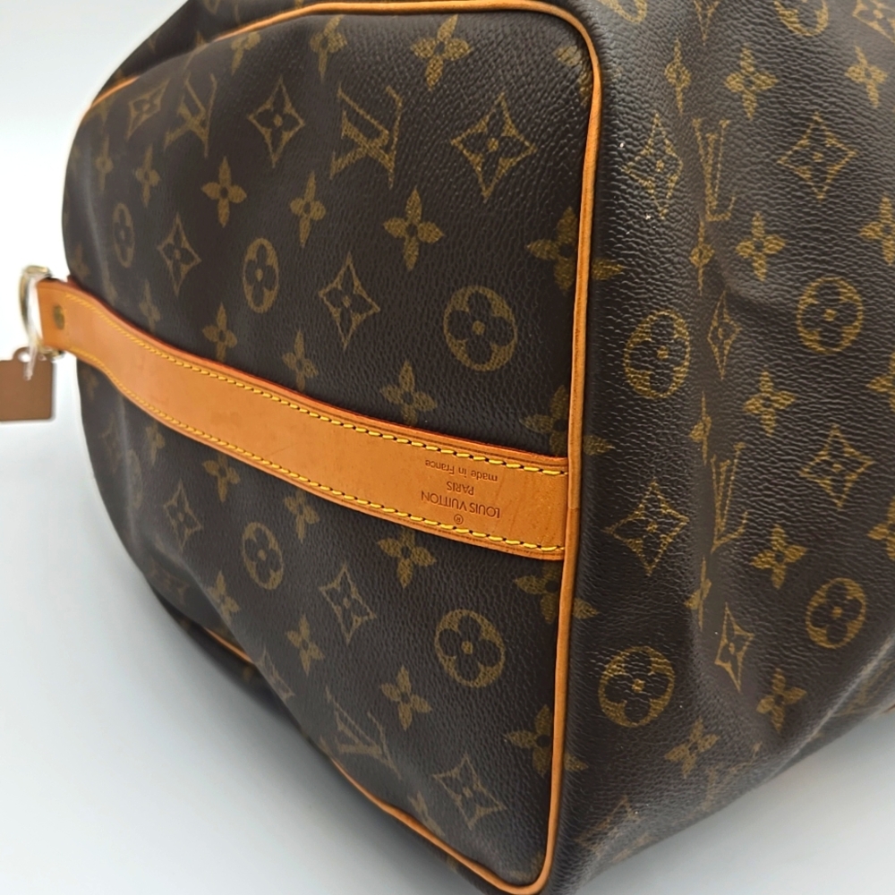 COA INCLUDED - Louis Vuitton Boston Bag/50 Monogram Keepall Bandouliere M41416 - Picture 11 of 17